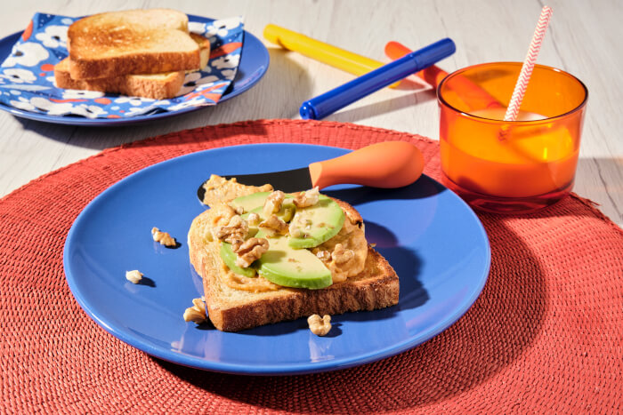 Toast con Spuntì al Salmone e avocado